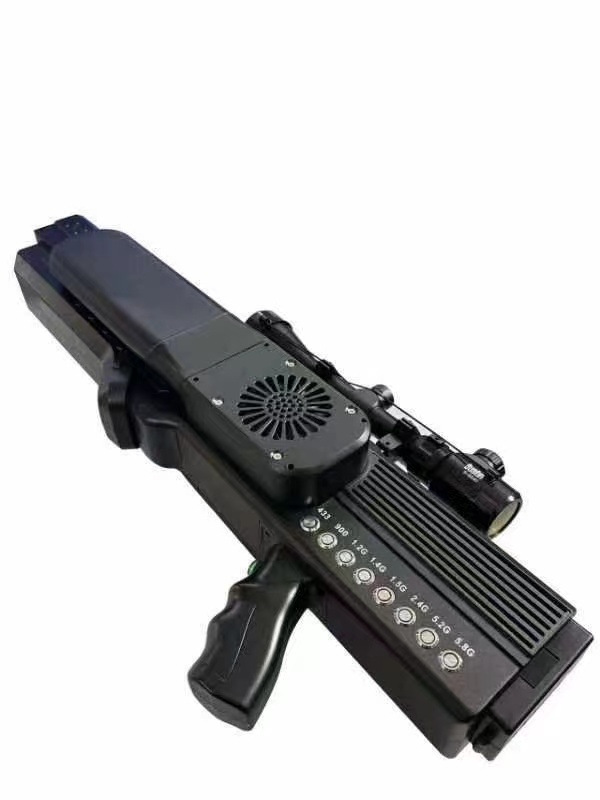  通江手持便携式枪型低空防御反制八通道